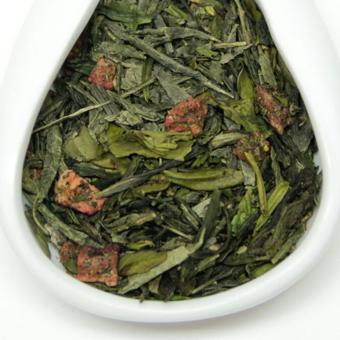 Чай зеленый "Земляника со сливками"